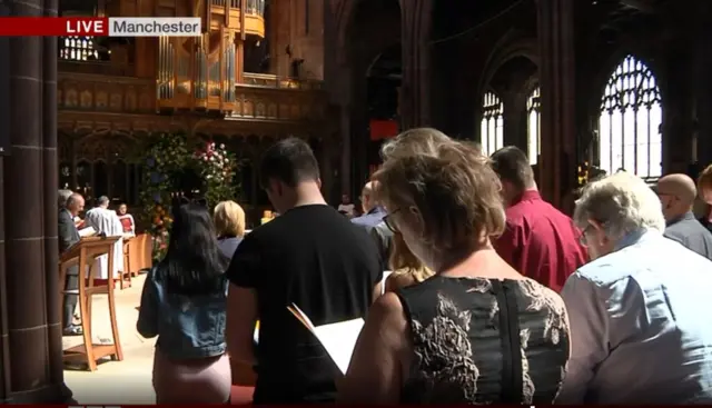 Manchester attack memorial service