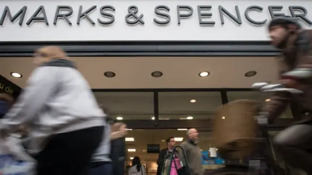 Marks and Spencer shop front