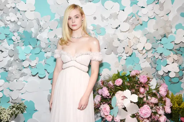 Actor Elle Fanning is the face of Tiffany's new "Believe in Dreams" campaign