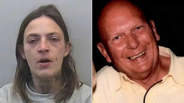 Stacey Stripp and Peter Mason. Pics: Devon and Cornwall Police