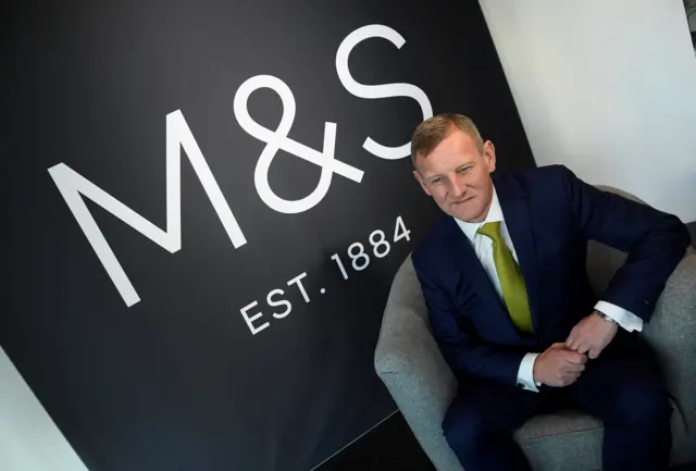 M&S chief executive Steve Rowe