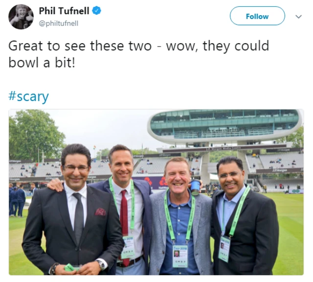 Phil Tufnell tweet