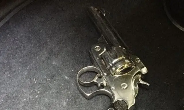 Recovered gun