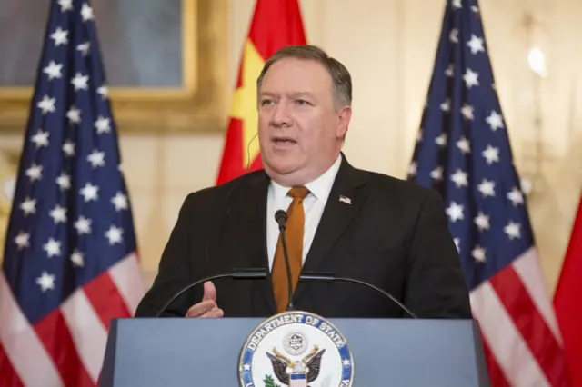 US Secretary of State Mike Pompeo