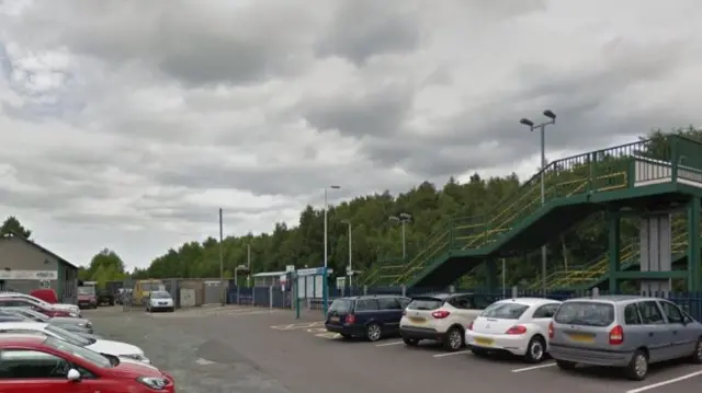 Whitchurch railway station car park