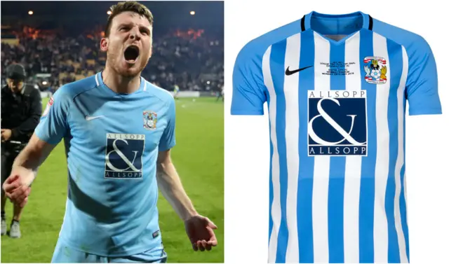 Coventry City shirt