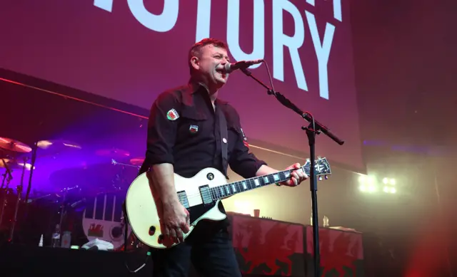 James Dean Bradfield of the Manics