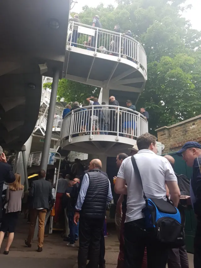 Fans at Lord's