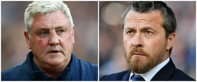 Steve Bruce (left) and Slavisa Jokanovic