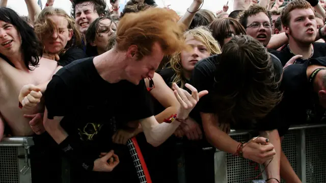 Headbangers at Download, Donington