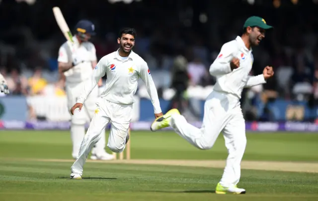 Pakistan celebrate