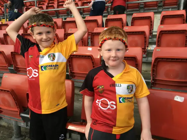 Harry and Joseph Feeney were always going to support the winning side