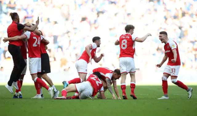 Rotherham celebrate