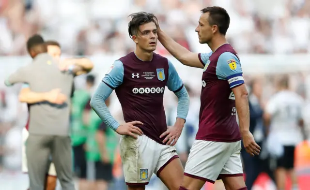 Jack Grealish and John Terry