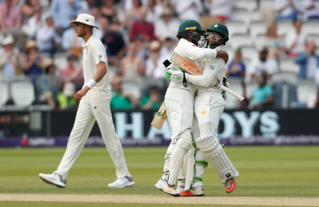 Pakistan's Imam ul-Haq and Haris Sohail