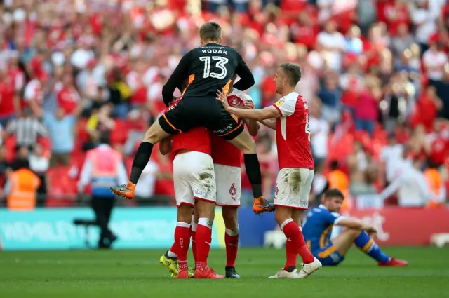 Rotherham celebrate