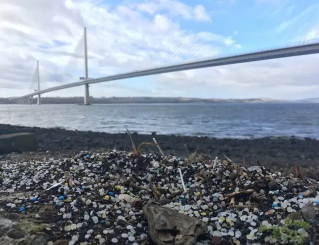 Plastics found at North Queensferry