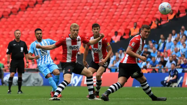 Jordan Willis scores for Coventry