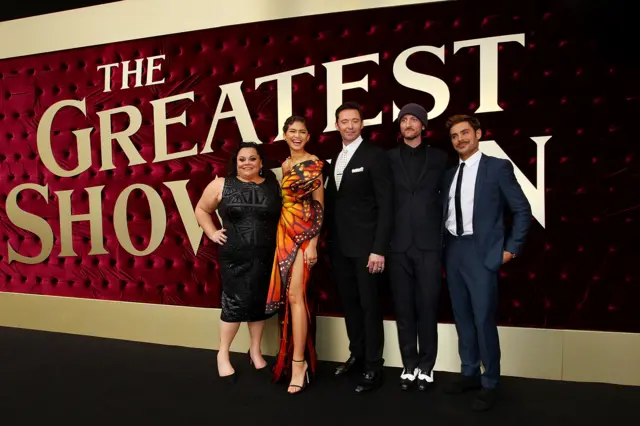 The Greatest Showman cast