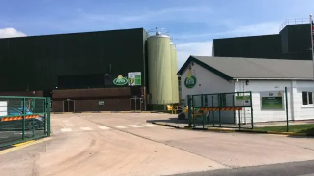 Arla plant in Denbighshire