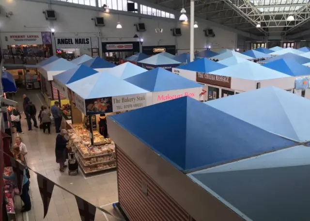 Rotherham market hall