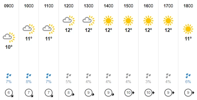 Weather chart