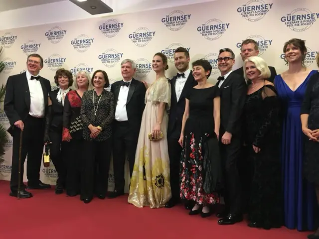 Cast of Potato Peel Pie Society