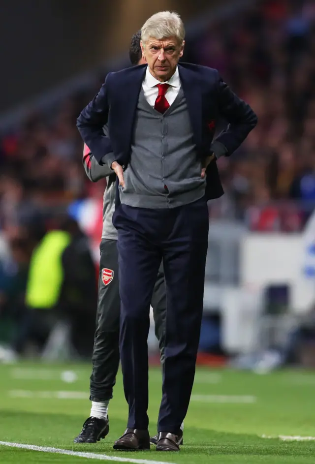 Arsenal manager Arsene Wenger