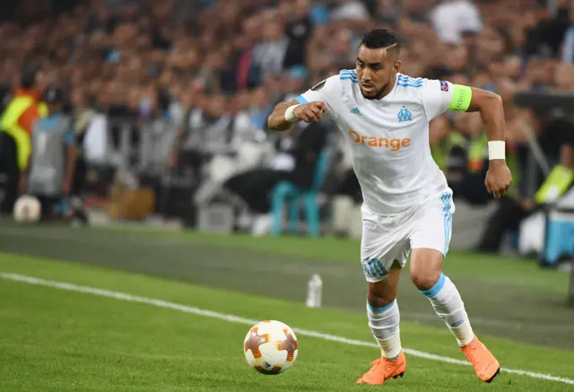 Dmitri Payet in action