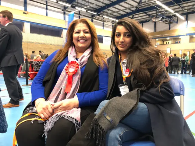 Asha Mattu and her daughter Jessica