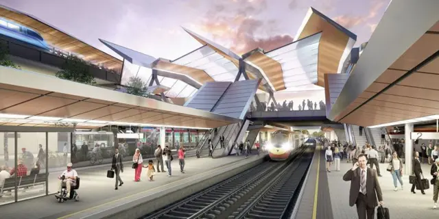 Solihull station design