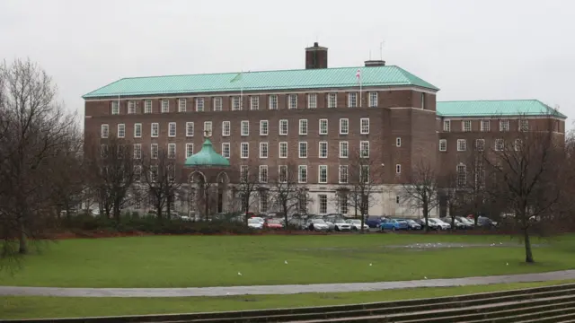 County Hall in West Bridgford