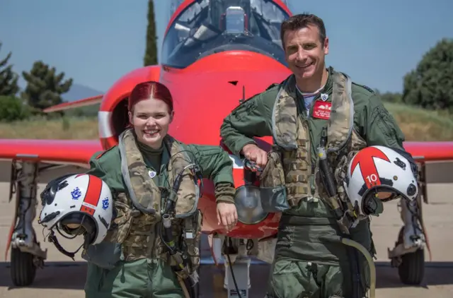 Blue Peter presenter and pilot