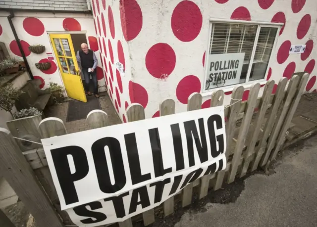 Sheffield polling station