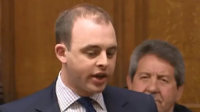 matt warman MP in parliament