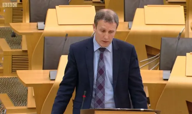 Justice Secretary Michael Matheson