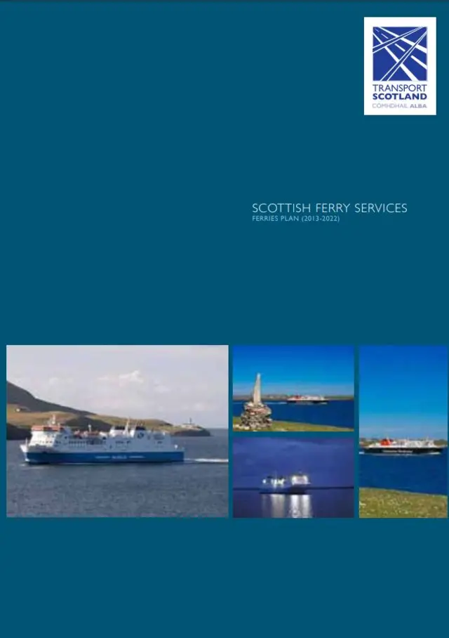 Scottish Ferries Services Ferries Plan (2013-2022)