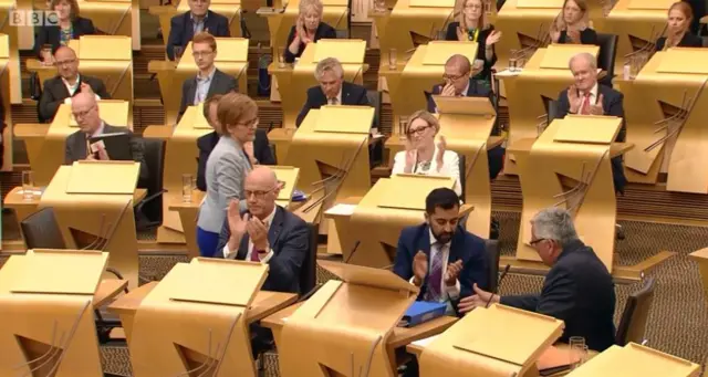 MSPs applaud the passing of the Islands Bill