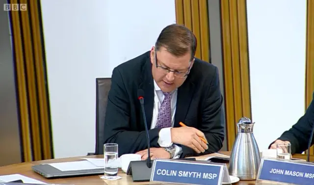 Labour MSP Colin Smyth