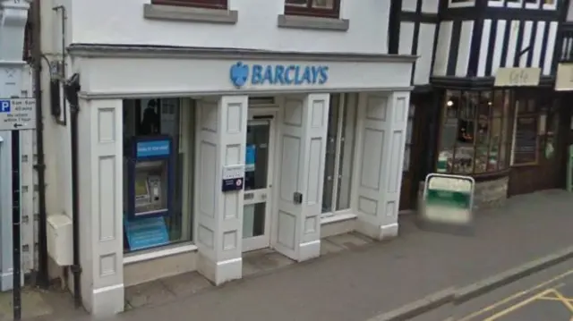 Barclays Bank in Much Wenlock