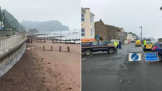 Teignmouth bomb scare