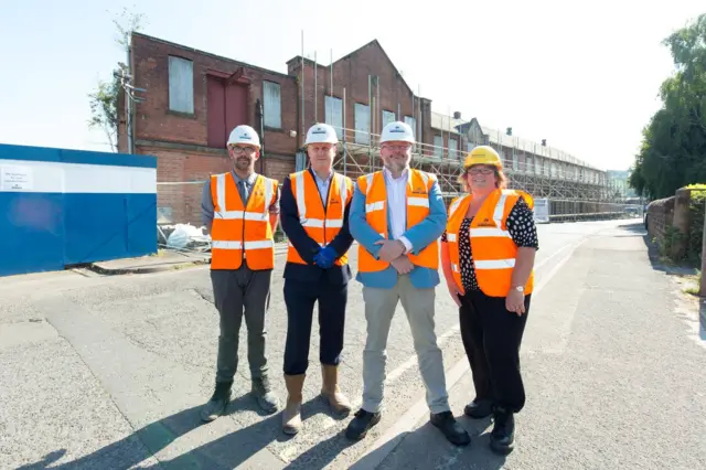 Councillors on Derwent Street