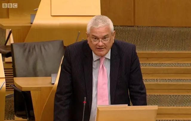 Lib Dem MSP Mike Rumbles