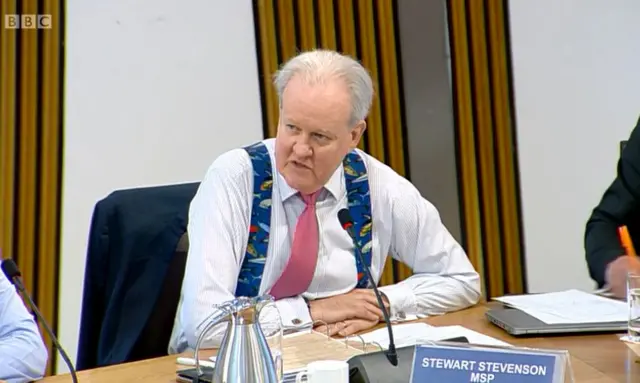 SNP MSP Stewart Stevenson