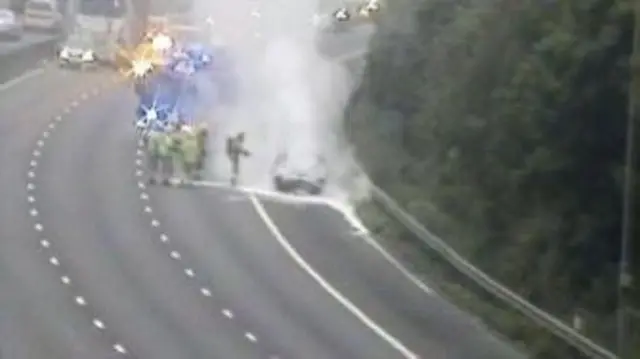 Fire on M42