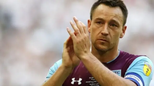 John Terry applauding