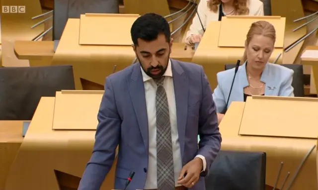 Transport Minister Humza Yousaf