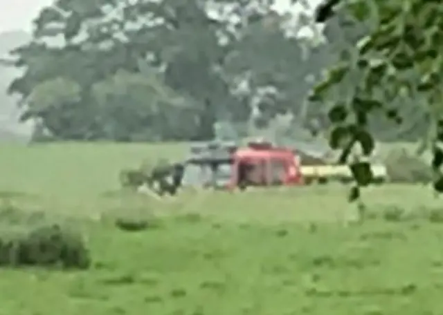 Chopper in field