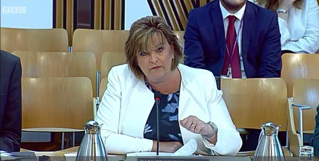 Culture Secretary Fiona Hyslop