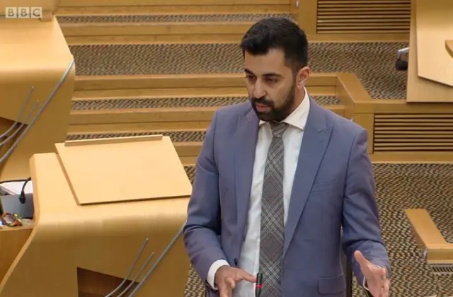 Transport Minister Humza Yousaf